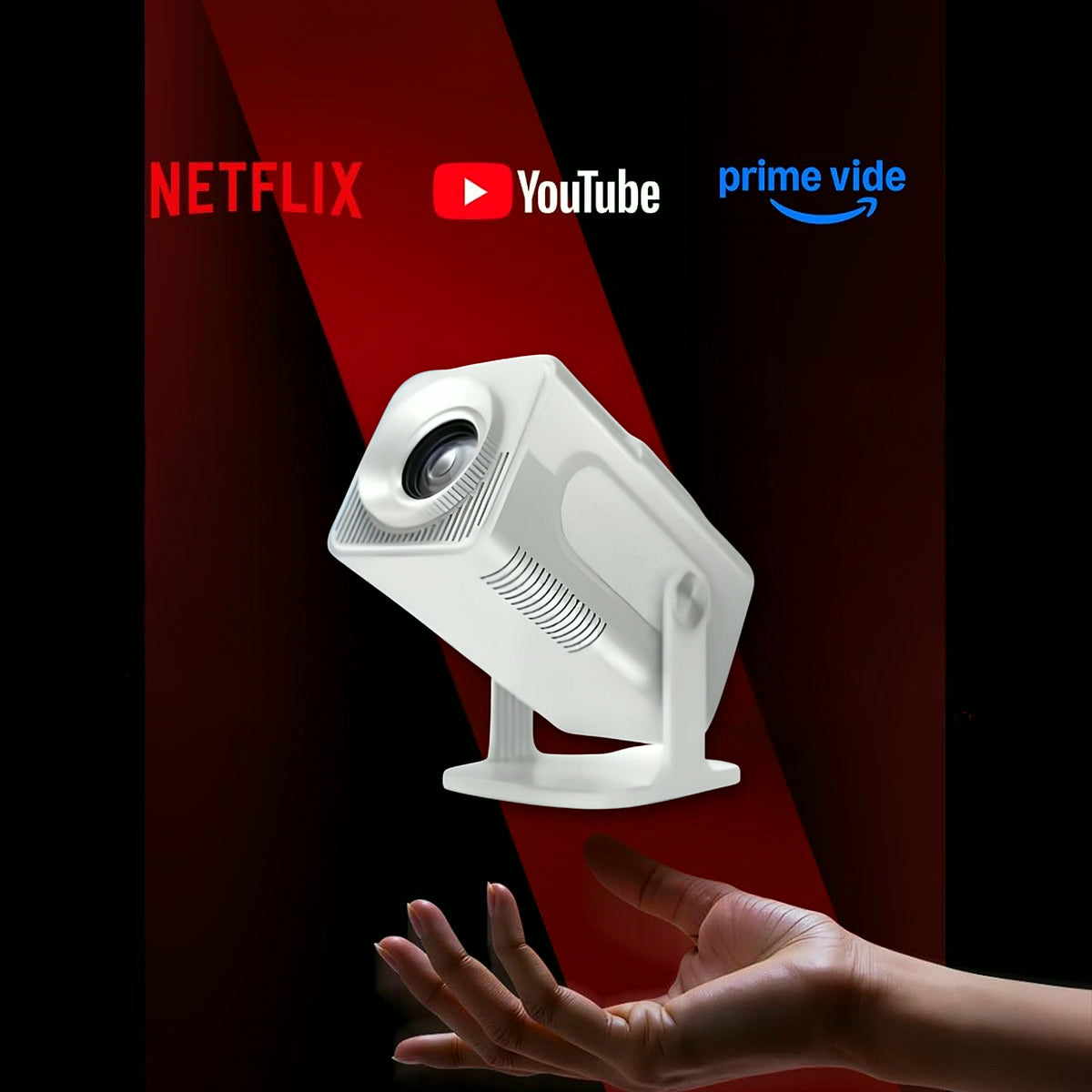 Netflix, YouTube and Prime Video